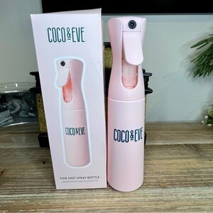 Coco & Eve Fine Mist Spray Bottle - Refillable Hair Tool NIB 10.1 fl oz